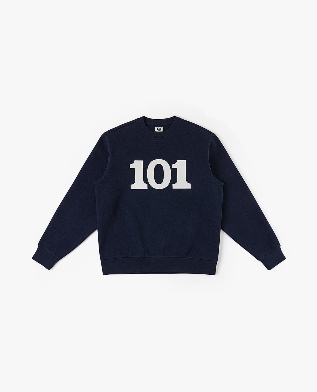 LEE - Áo sweatshirt nam cổ tròn tay dài 101+