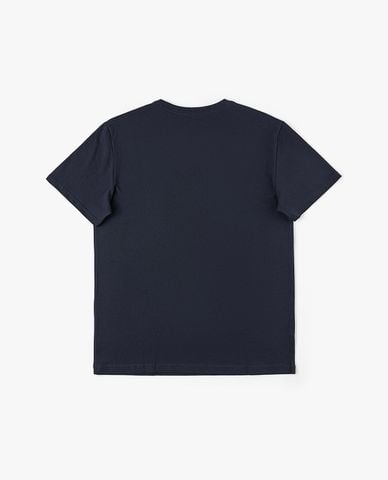  LEE - Áo thun nam cổ tròn tay ngắn phối logo 