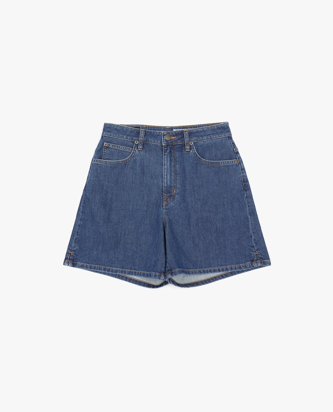 LEE - Quần short jeans nữ hiện đại