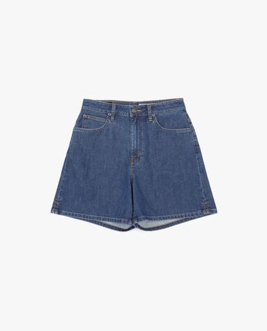  LEE - Quần short jeans nữ hiện đại 