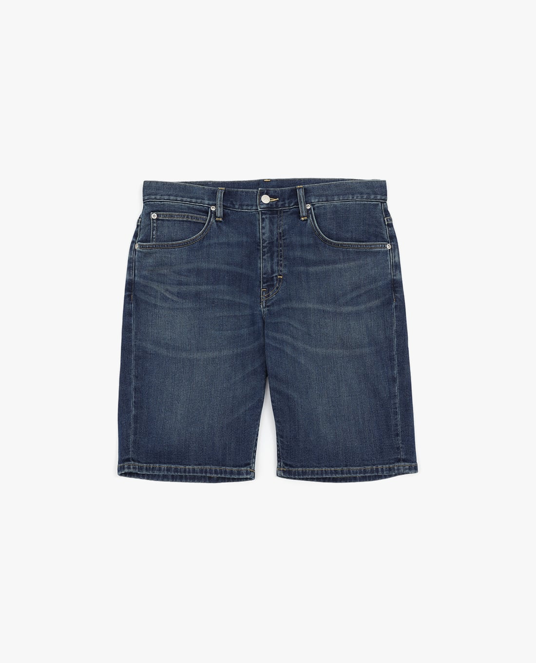LEE - Quần short jeans nam wash bạc 902
