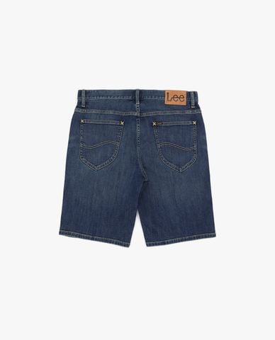  LEE - Quần short jeans nam wash bạc 902 