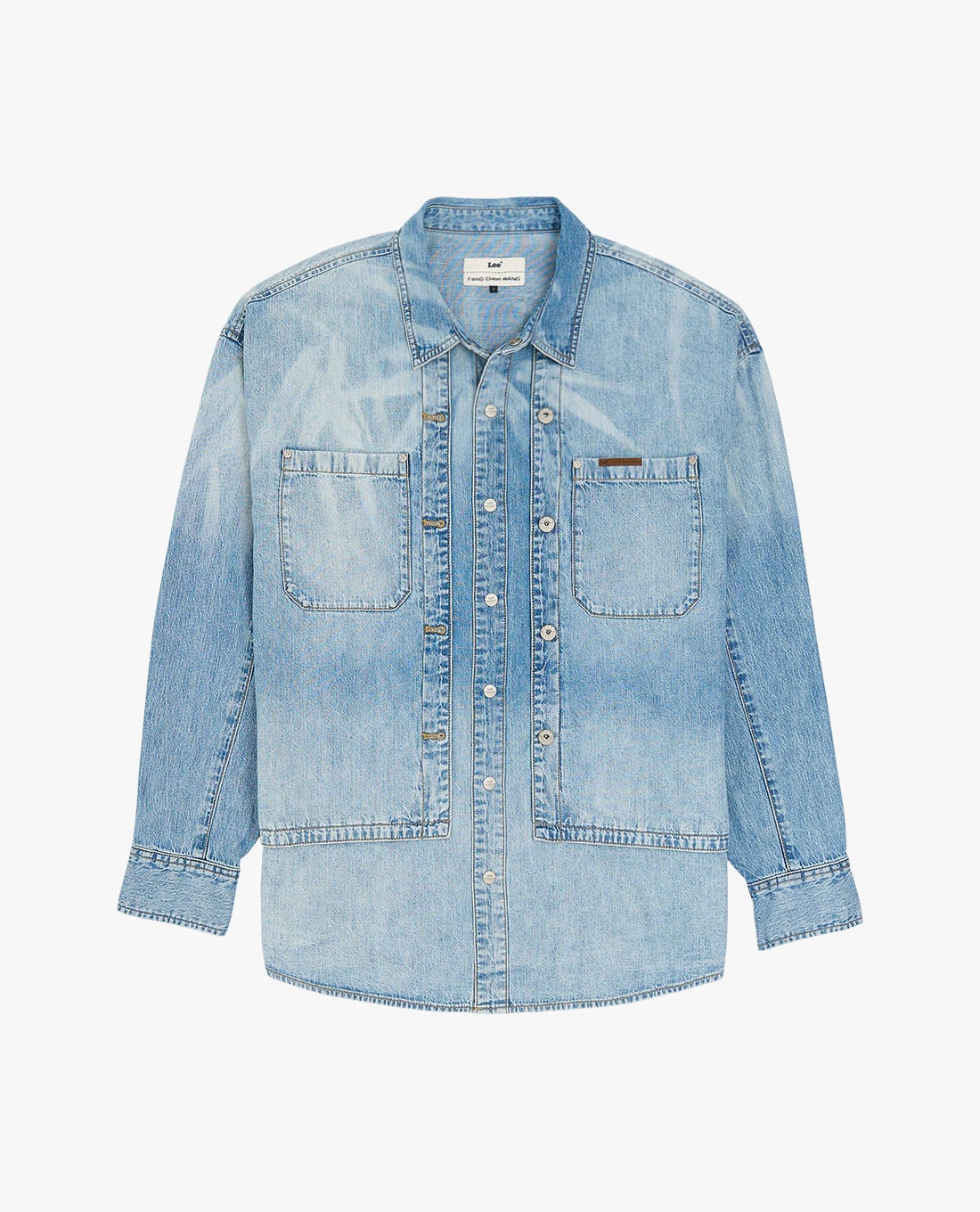 LEE - Áo sơ mi denim nam tay dài Lee x Feng Chen Wang