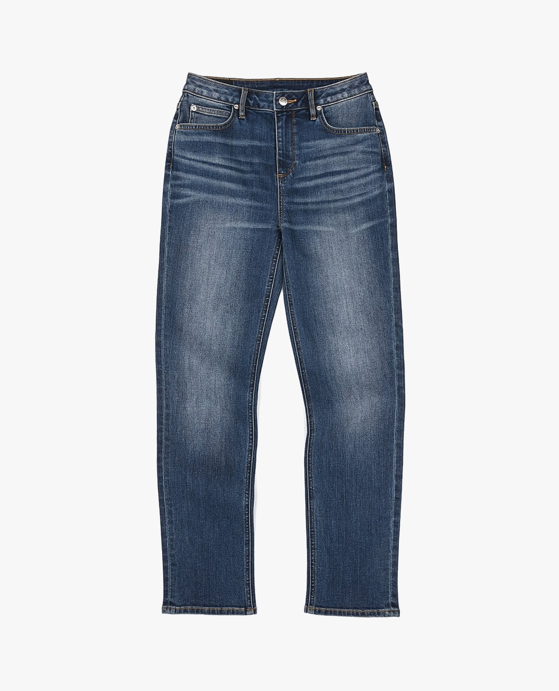 LEE - Quần jeans nữ ống đứng wash bạc 422