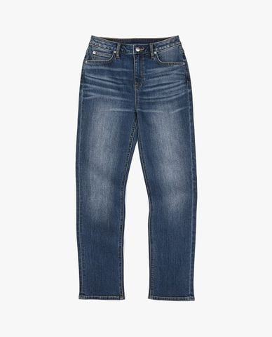  LEE - Quần jeans nữ ống đứng wash bạc 422 