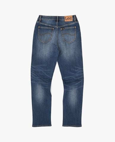  LEE - Quần jeans nữ ống đứng wash bạc 422 
