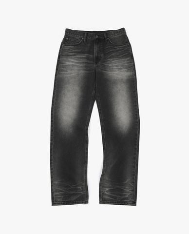  LEE - Quần jeans nam ống đứng wash bạc 