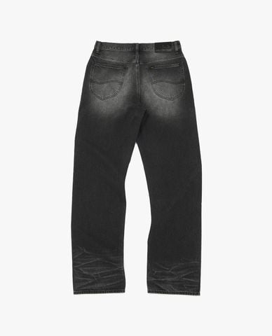  LEE - Quần jeans nam ống đứng wash bạc 