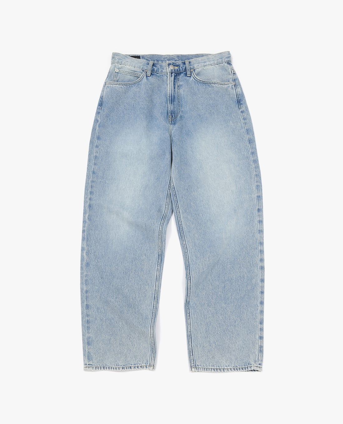 LEE - Quần jeans nam ống rộng wash bạc