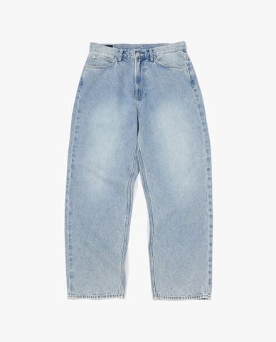  LEE - Quần jeans nam ống rộng wash bạc 