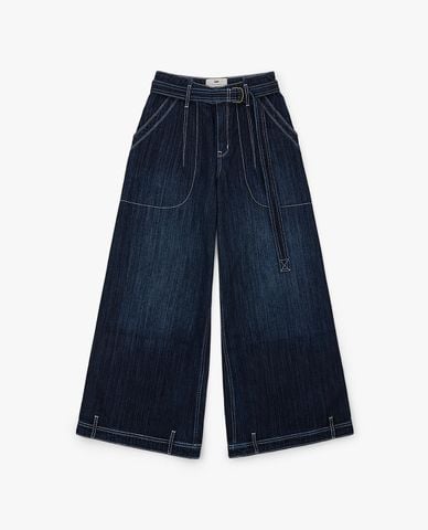  LEE - Quần jeans nữ ống rộng Lee x Feng Chen Wang 