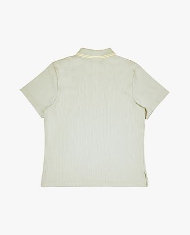  LEE - Áo polo nữ cổ bẻ tay ngắn phối logo 