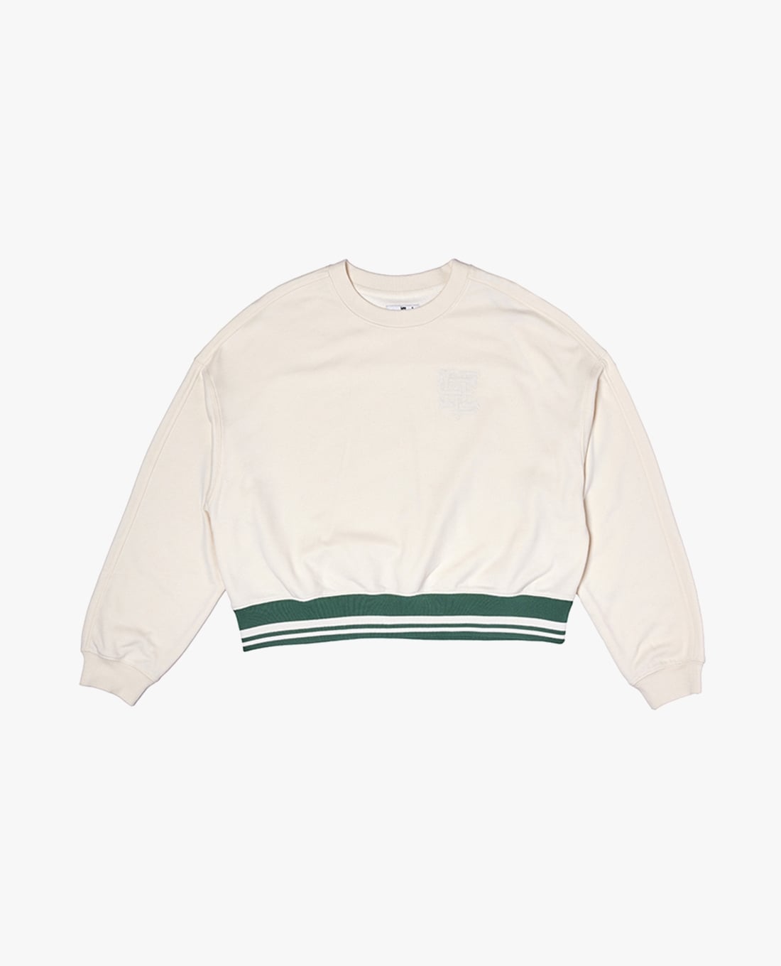 LEE - Áo sweatshirt nữ cổ tròn tay dài Modern