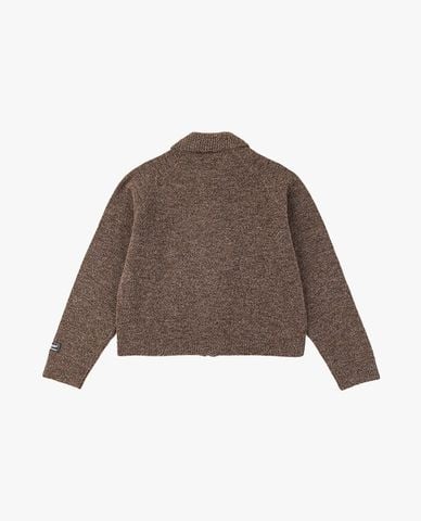  LEE - Áo khoác cardigan nữ tay dài khóa kéo 