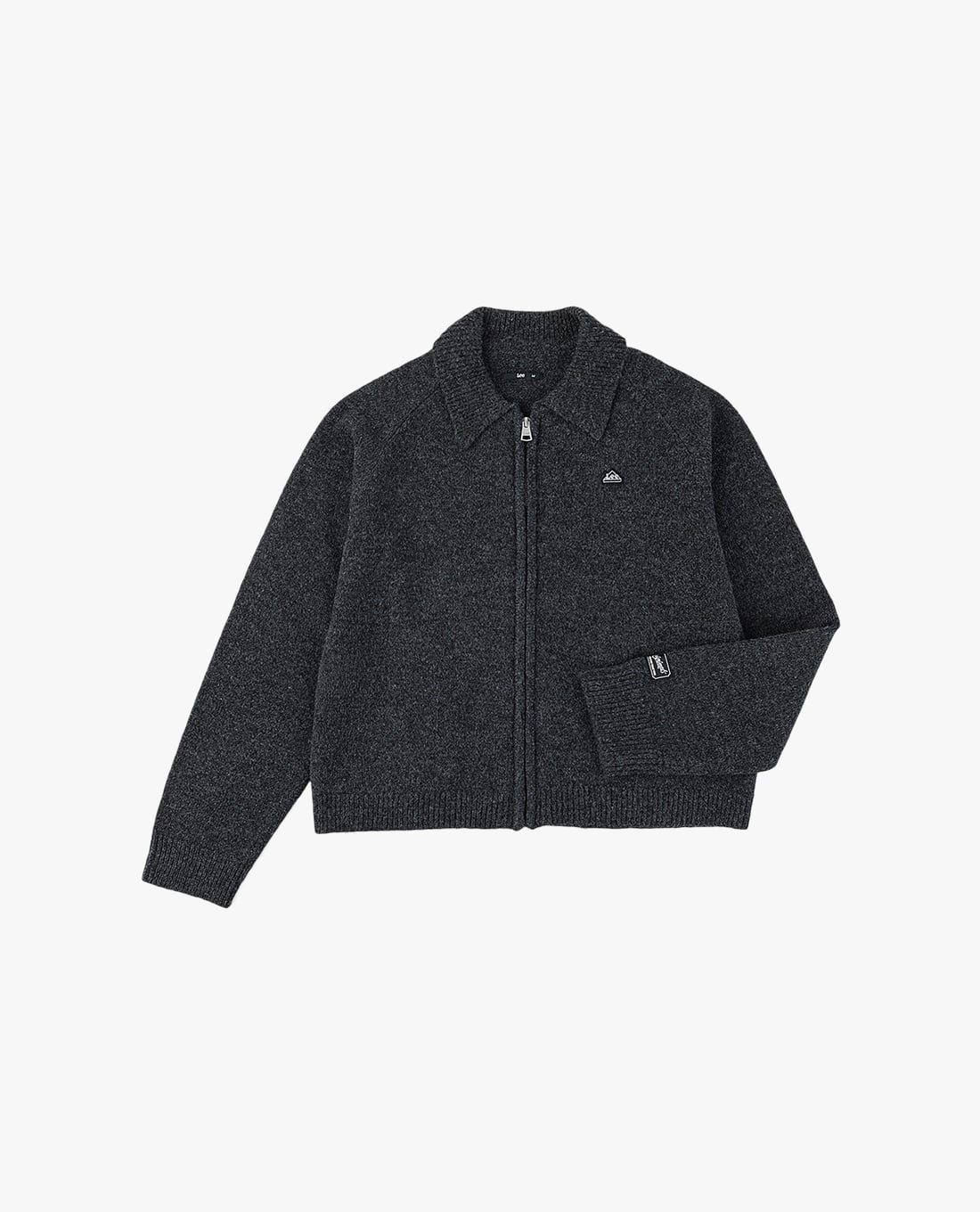 LEE - Áo khoác cardigan nữ tay dài khóa kéo