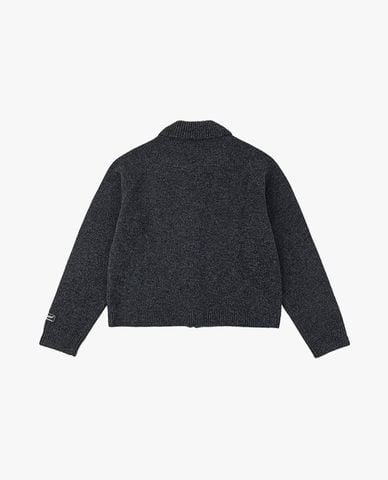  LEE - Áo khoác cardigan nữ tay dài khóa kéo 