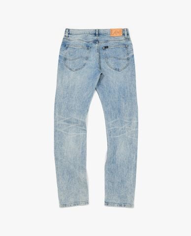  LEE - Quần jeans nam ống đứng wash bạc 