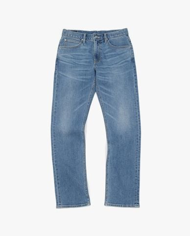  LEE - Quần jeans nam ống đứng wash bạc 