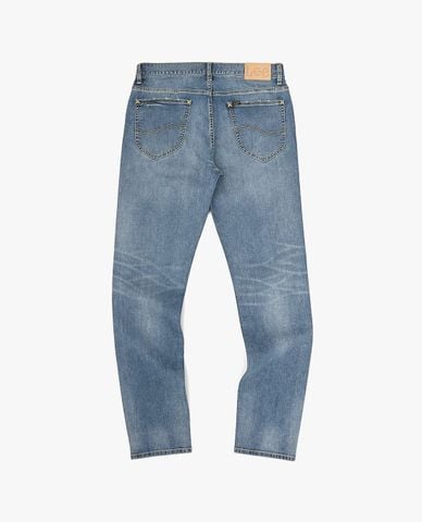  LEE - Quần jeans nam ống đứng wash bạc 731 