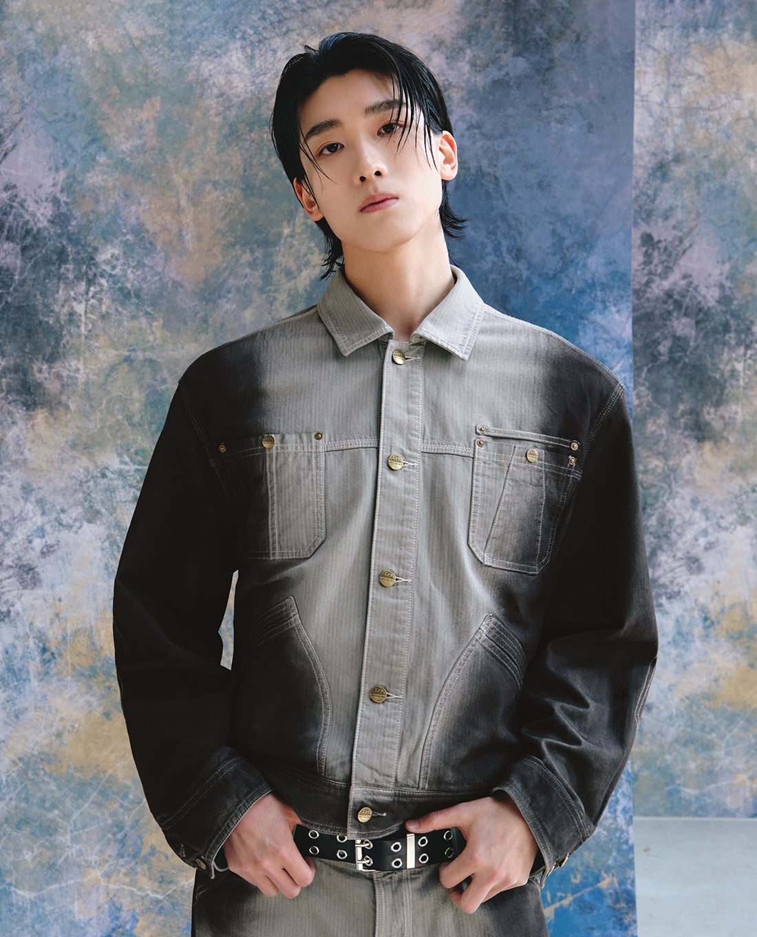 LEE - Áo khoác denim nam Lee x Feng Chen Wang