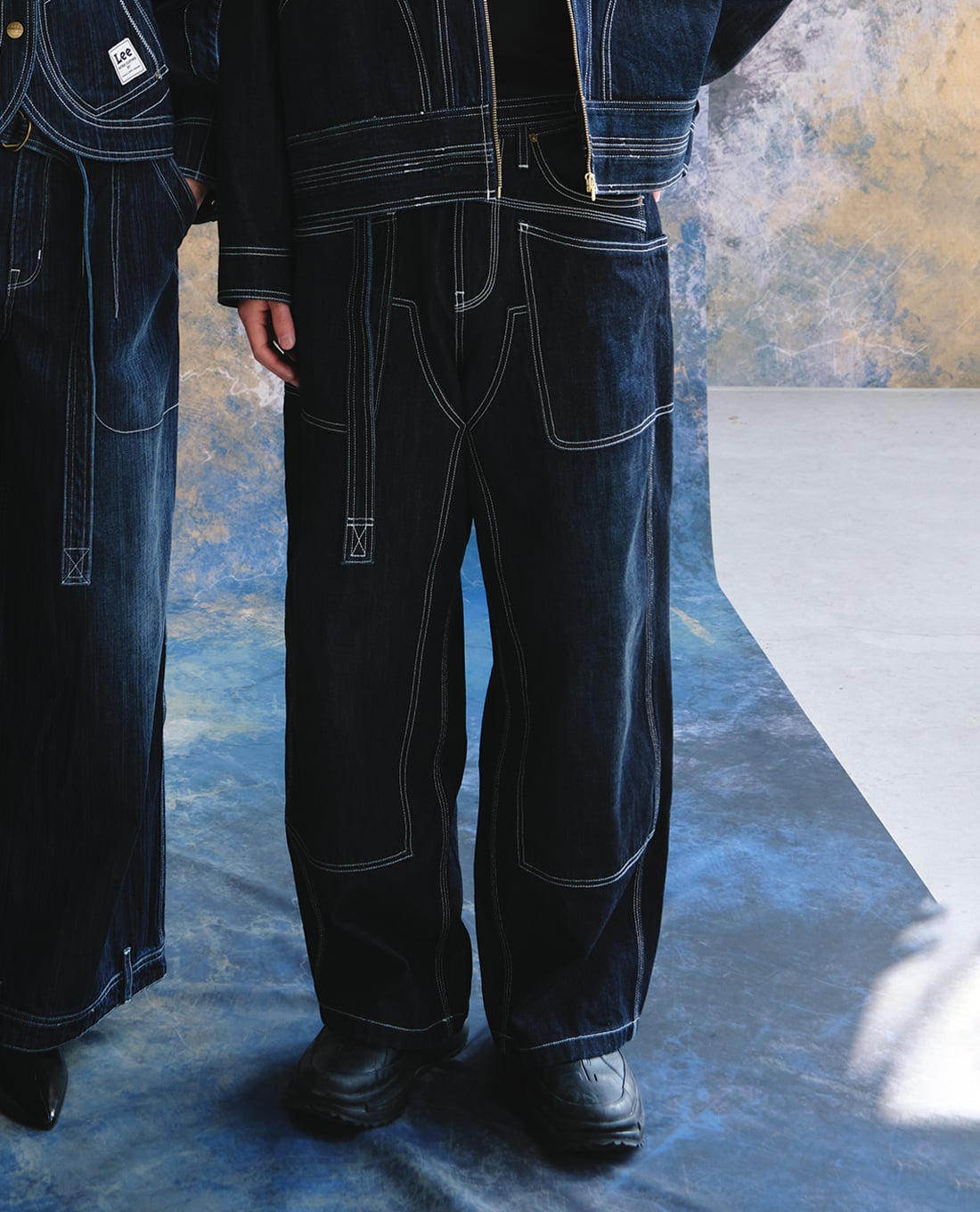 LEE - Quần jeans nam ống rộng Lee x Feng Chen Wang