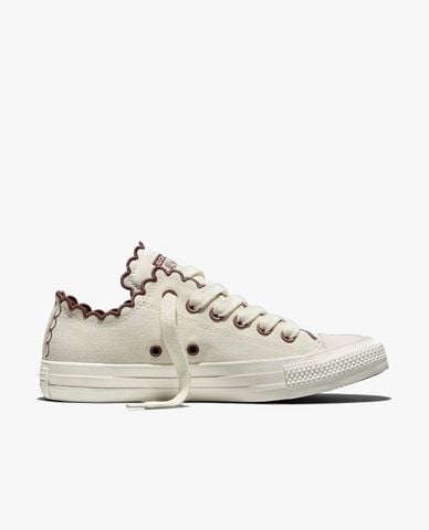  CONVERSE - Giày sneakers unisex cổ thấp Chuck Taylor All Star Scalloped 
