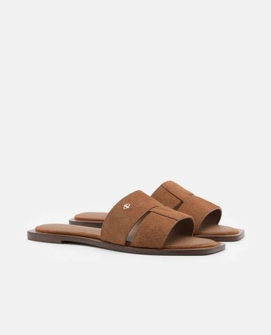  PEDRO - Dép nữ quai ngang Iza Suede 