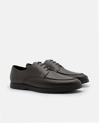  PEDRO - Giày tây nam mũi tròn Burnished Leather 