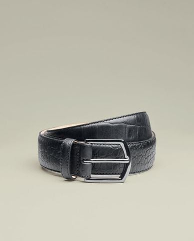  CHARLES TYRWHITT - Thắt lưng nam bản vừa khóa kim loại 