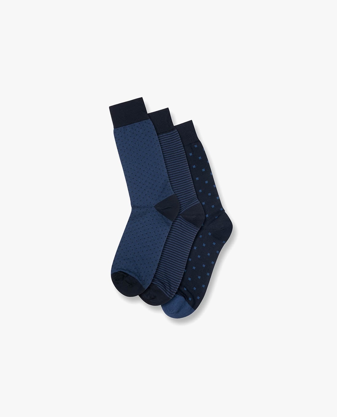 CHARLES TYRWHITT - Set 3 vớ nam cổ cao