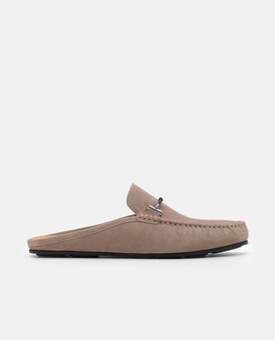  PEDRO - Giày mules nam mũi tròn Hawser Leather 