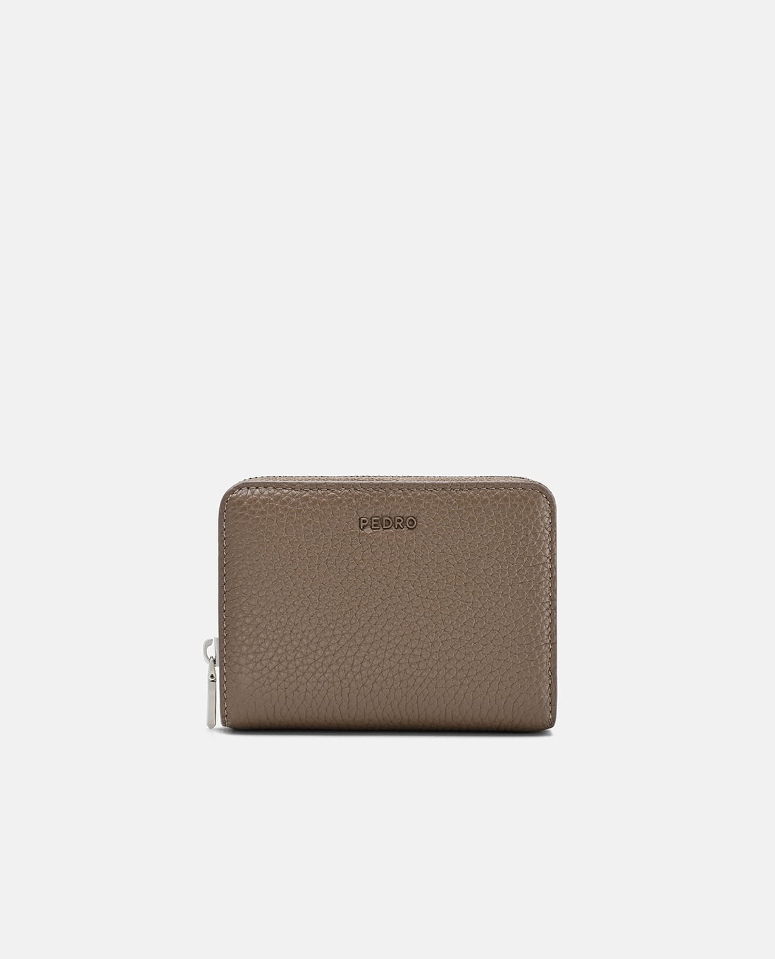 PEDRO - Ví nữ dáng ngắn Tumbled Leather