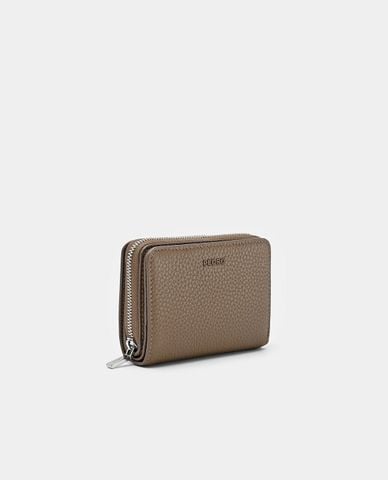  PEDRO - Ví nữ dáng ngắn Tumbled Leather 