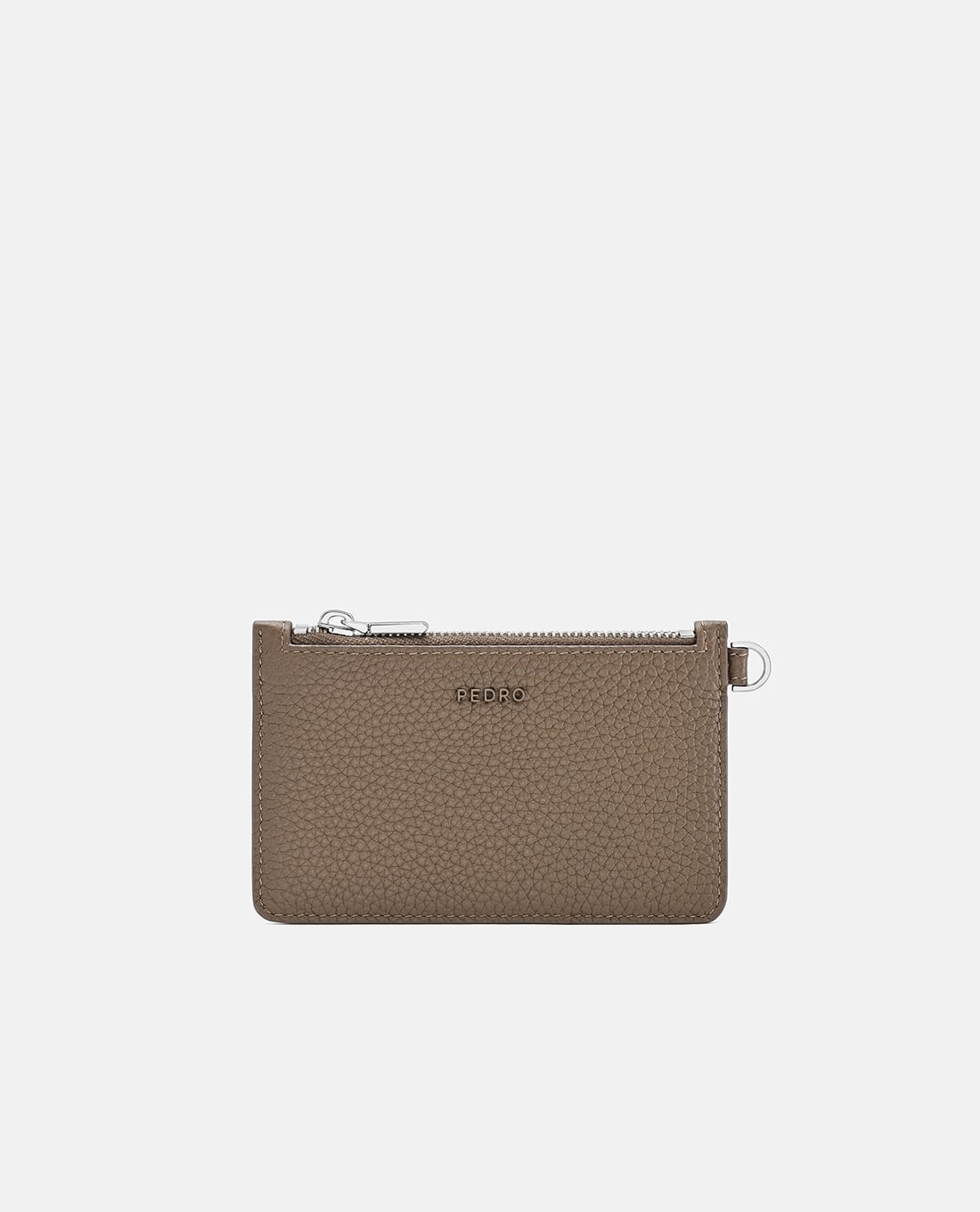 PEDRO - Ví đựng thẻ nữ phom chữ nhật Tumbled Leather