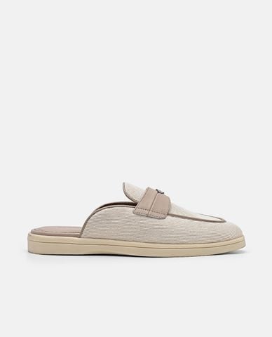  PEDRO - Giày mules nữ đế bệt mũi tròn Roam 