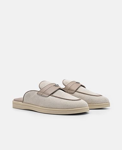  PEDRO - Giày mules nữ đế bệt mũi tròn Roam 