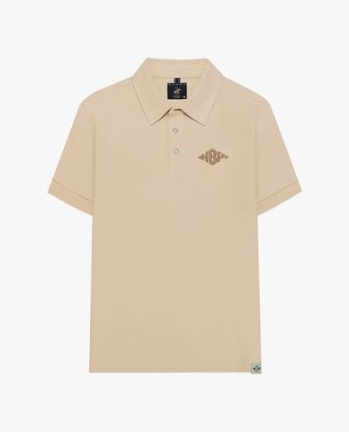  BEVERLY HILLS POLO CLUB - Áo polo nam cổ bẻ tay ngắn thêu logo 