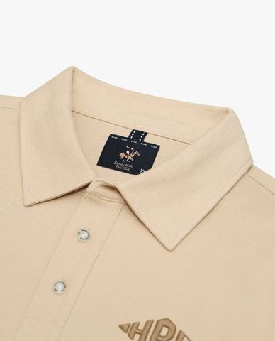  BEVERLY HILLS POLO CLUB - Áo polo nam cổ bẻ tay ngắn thêu logo 