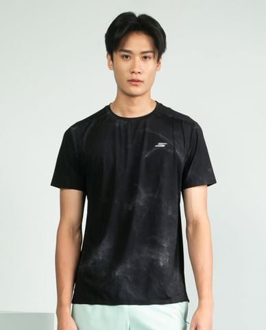  SKECHERS - Áo thun thể thao nam cổ tròn tay ngắn Performance 