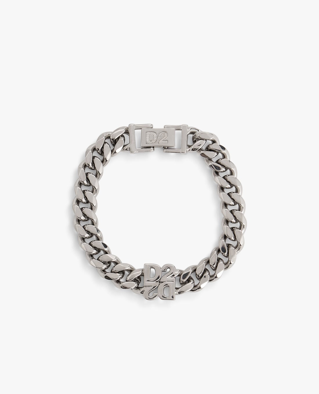 DSQUARED2 - Vòng đeo tay nam mắt xích logo D2