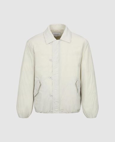  URBAN REVIVO - Áo khoác sơ mi nam cổ bẻ tay dài 