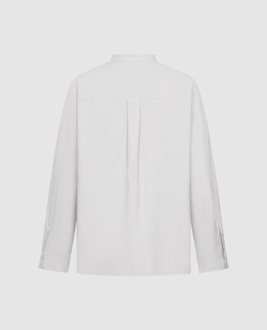  URBAN REVIVO - Áo sơ mi nam cổ trụ tay dài thanh lịch 