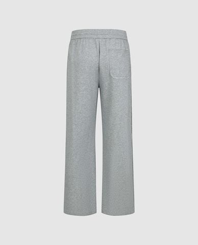  URBAN REVIVO - Quần nam ống rộng lưng thun phối dây rút 