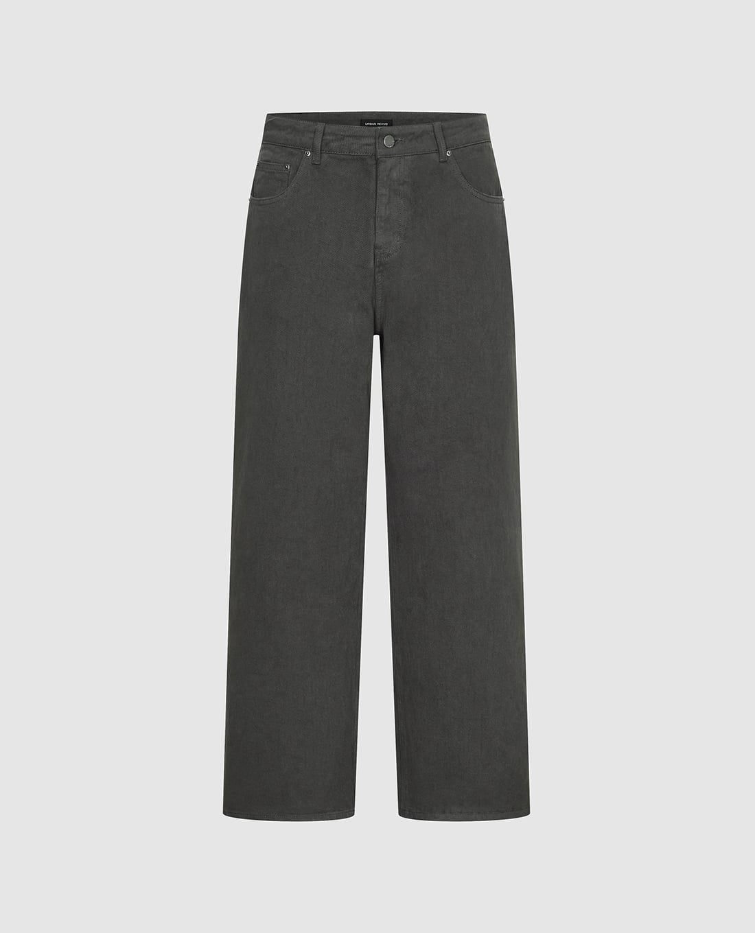 URBAN REVIVO - Quần jeans nam ống rộng thời trang