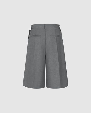  URBAN REVIVO - Quần short nữ ống rộng thanh lịch 