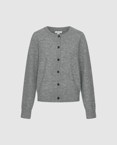  URBAN REVIVO - Áo khoác cardigan nữ cổ tròn tay dài 