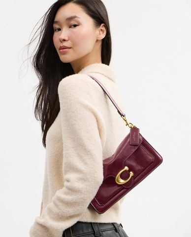  COACH - Túi đeo vai nữ nắp gập Tabby 26 