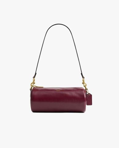  COACH - Túi đeo vai nữ dáng trụ Barrel 