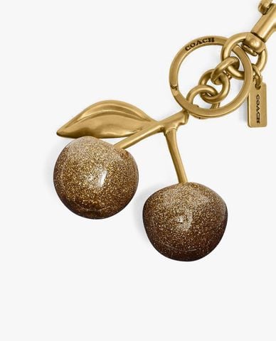  COACH - Móc khóa treo túi nữ Cherry 