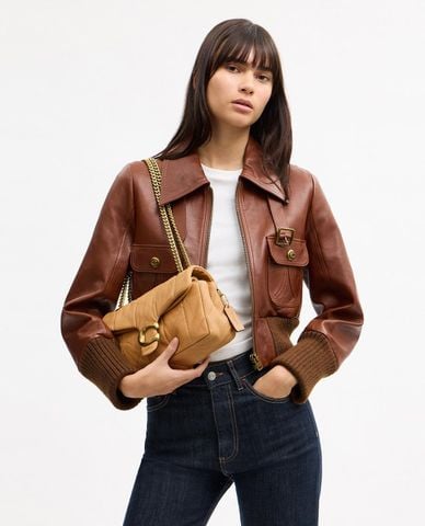  COACH - Túi đeo vai nữ phom chữ nhật Tabby 26 